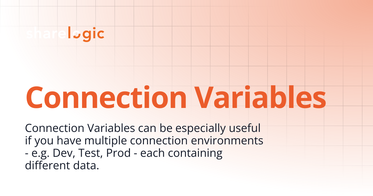 Connection Variables | 3.1 | Unifi Documentation