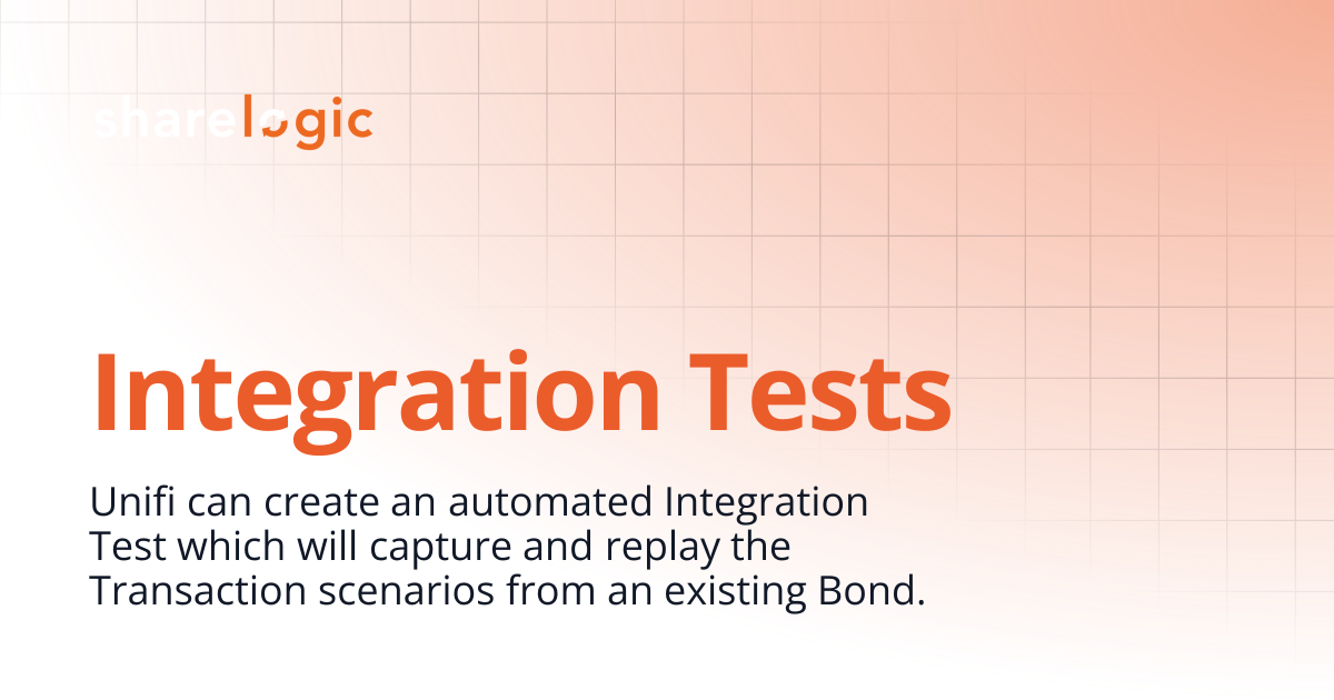 Integration Tests | 3.1 | Unifi Documentation