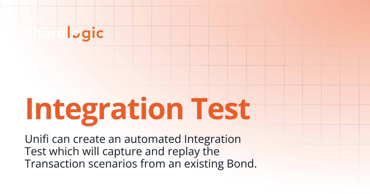 Integration Test | 4.1 | Unifi Documentation