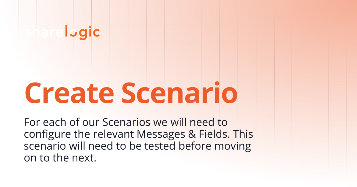 Create Scenario | Unifi Documentation